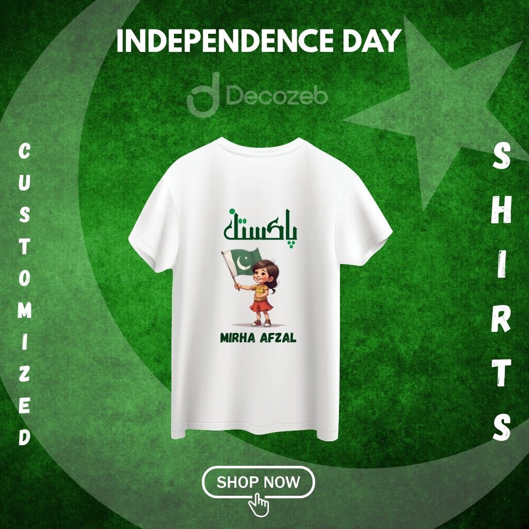 Customized Azadi T-Shirt โ Name (NG1)