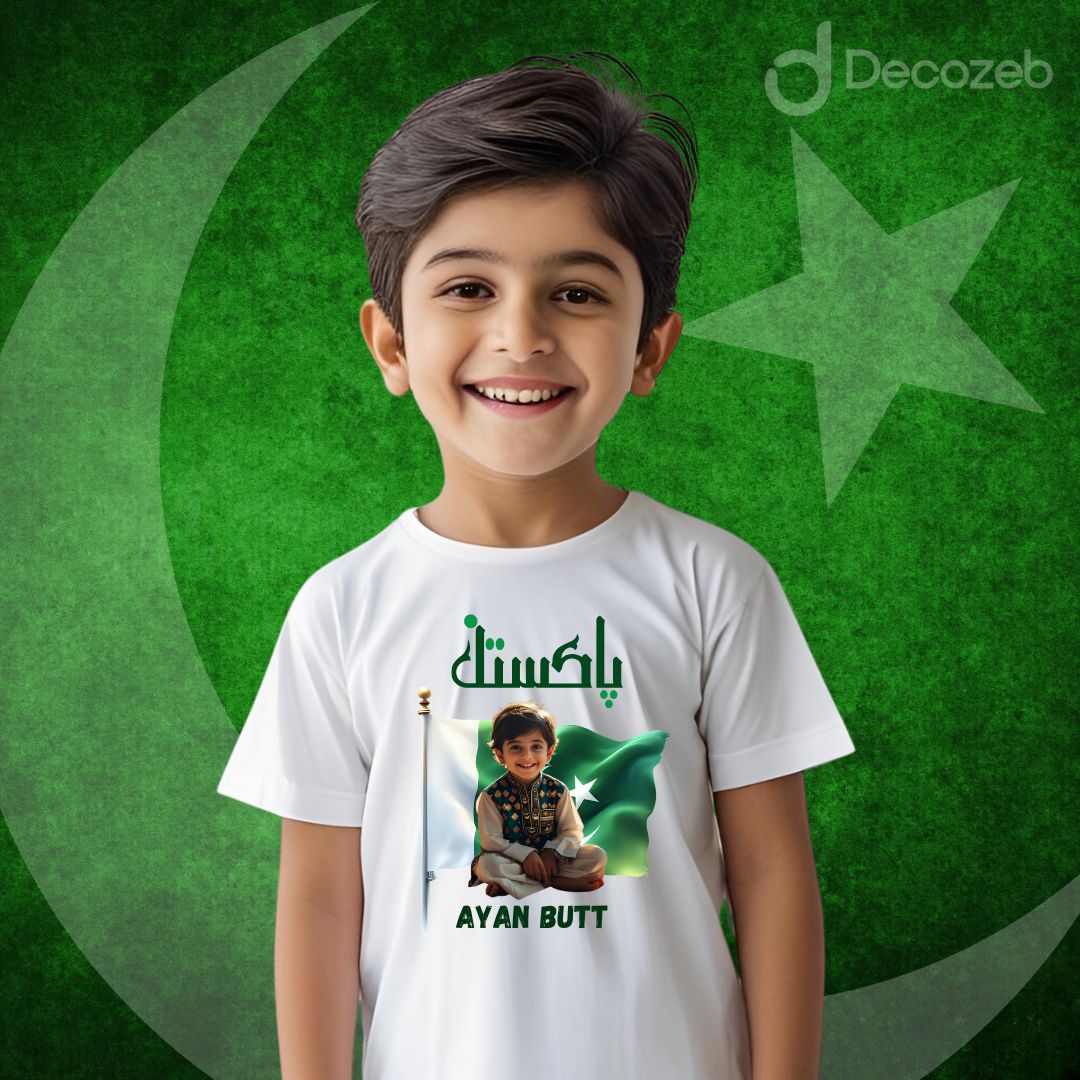 Customized Azadi T-Shirt β Name & Picture (NP1)