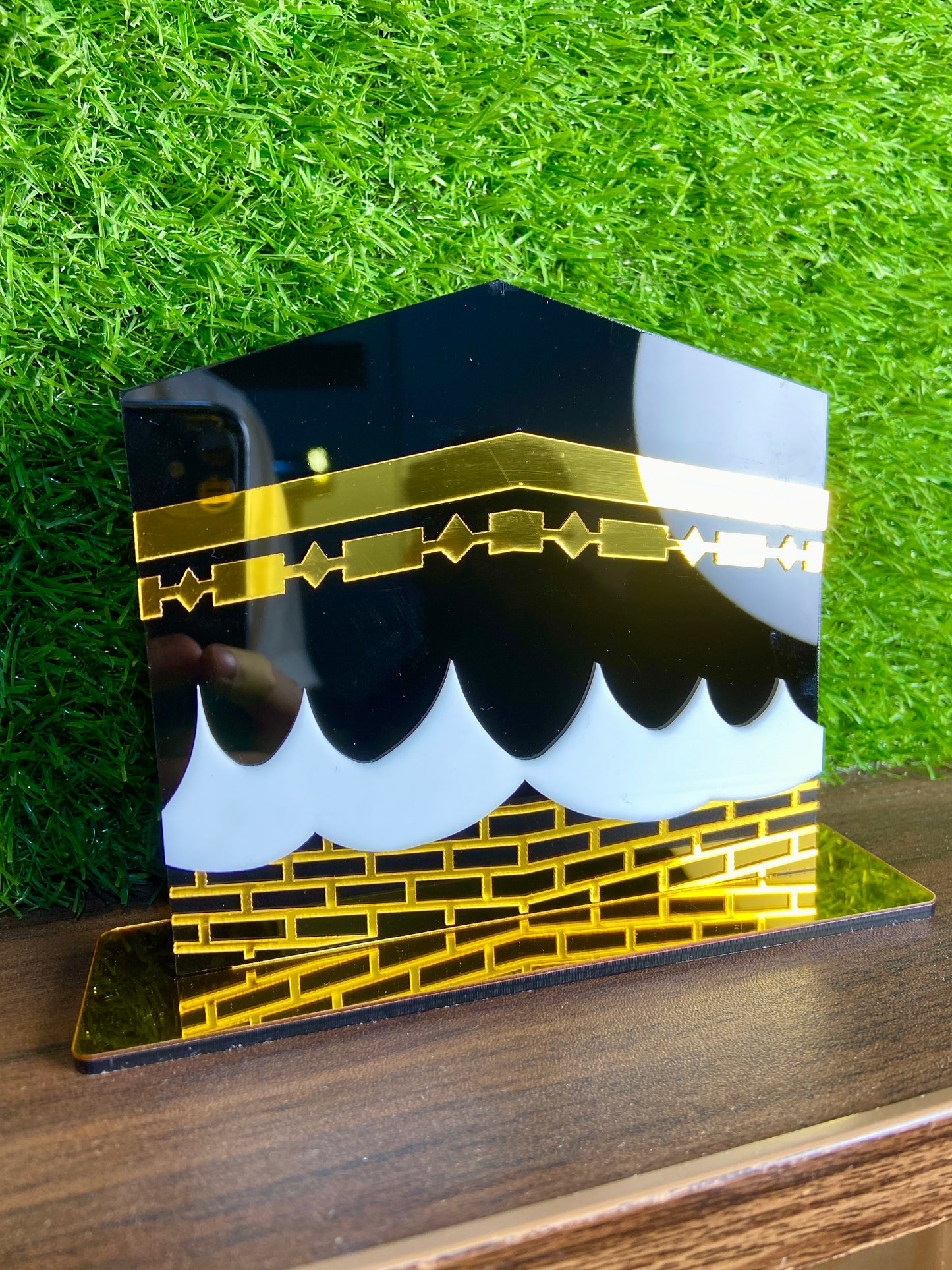 Set of 2 β Kaaba & Gumbad-e-Khazra Acrylic Standees